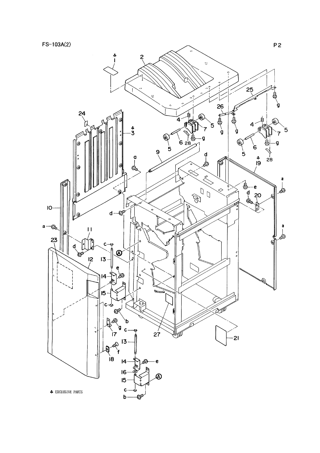 Konica-Minolta Options FS-103A Parts Manual-4